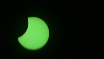 L'eclissi di sole del 25 ottobre